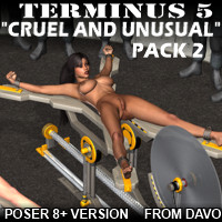 Terminus 5 "Cruel And Unusual Pack 2" For Poser 8+