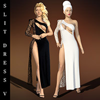 dForce Slit Dress V G8F