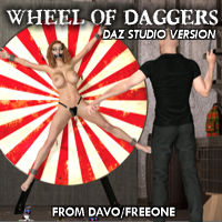 "Wheel of Daggers" for DazStudio