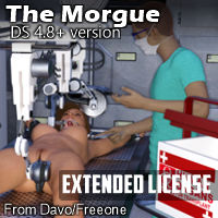 The Morgue For DazStudio 4.8+ EXTENDED LICENSE