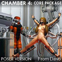 Chamber 4 "Core Package" For Poser