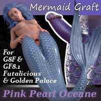 Pink Pearl Oceane For Genesis 8 Female