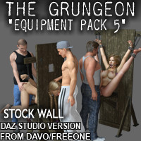 The Grungeon "Equipment Pack 5" For DazStudio