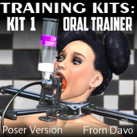 Training Kit 01 "Oral Trainer" for Poser