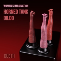 Horned Tank Dildo