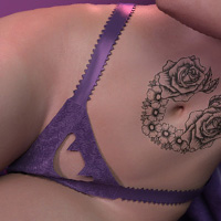 dForce Vamp String for Genesis 8 Female