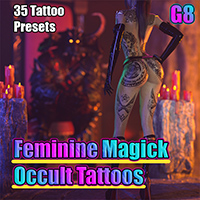 Feminine Magick Occult Tattoos G8