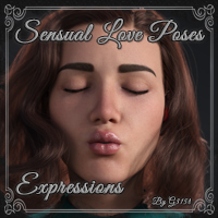 Sensual Love Poses - Expressions for Genesis 8.1