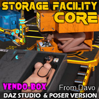 Vendo Box Storage Facility Core for DS and Poser