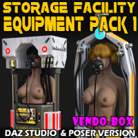 Vendo Box Storage Facility Equipment Pack 1 for DS and Poser