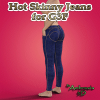 Ambrosia3d Hot Skinny Jeans For G3F