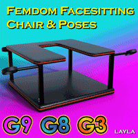 Femdom BDSM Chair and Poses for G9, G8, G3