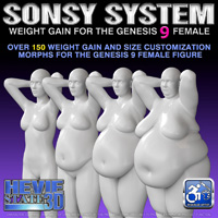 Sonsy Weight Gain System for Genesis 9