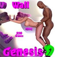 Wall for Genesis 9 figures