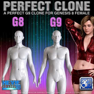 Perfect G9 Clone for Genesis 8 Female