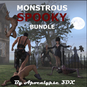 Monstrous Spooky Bundle for Genesis 8