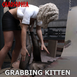 Grabbing Kitten