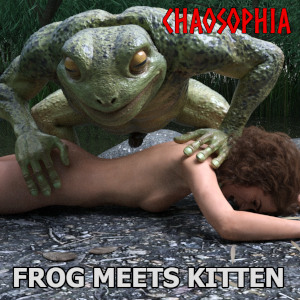 Frog Meets Kitten