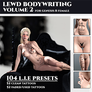 Lewd Body Writing for G8F Volume 2