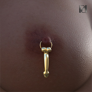 Body Jewelry 13 - Nipple jewelry for G9, G8F, G8M