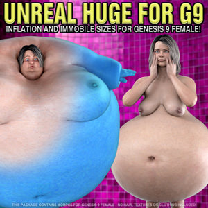 Unreal Huge Morphs for Genesis 9
