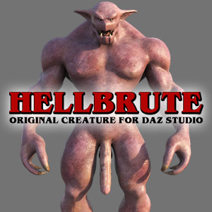 Hellbrute Original Creature for Daz Studio