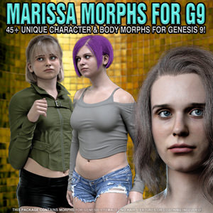 Marissa Morphs for Genesis 9