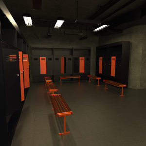 Bondage Gym Locker