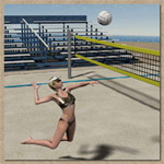 richabri Beach Volleyball Set