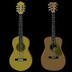 Holli's 2 Acoustic Guitars (1)