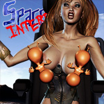 BarbarianBabes' SpaceGirl Interrupted