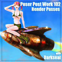 Poser Post Work 102 Render Passes