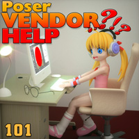 Poser Vendor Help 101 Video Tutorial