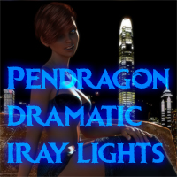 Iray Dramatic Lights For Daz Studio