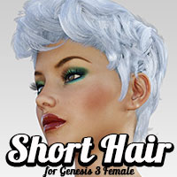 Short Hair for G3F
