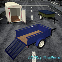 Utility Trailers Set
