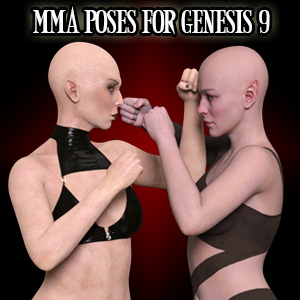 MMA Poses for Genesis 9