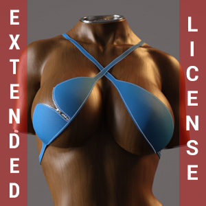 dForce CyberBikini 01 Textures Set1 (EXT.LICENSE)