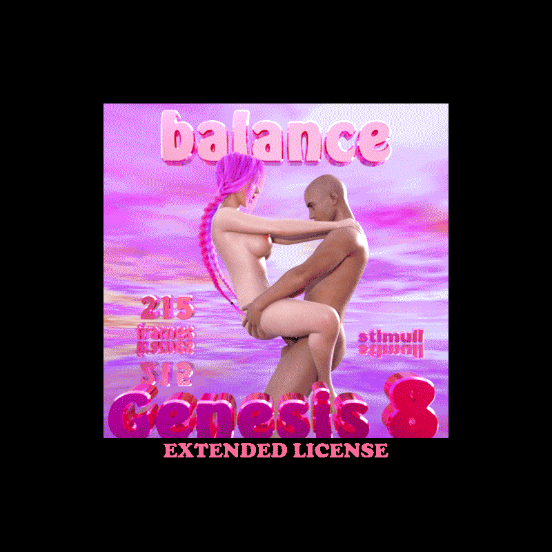 Balance For Genesis 8 Figures Extended License