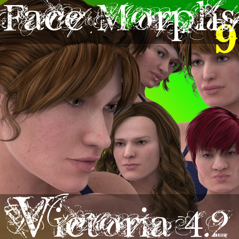 Farconville's Face Morphs 9 for Victoria 4.2