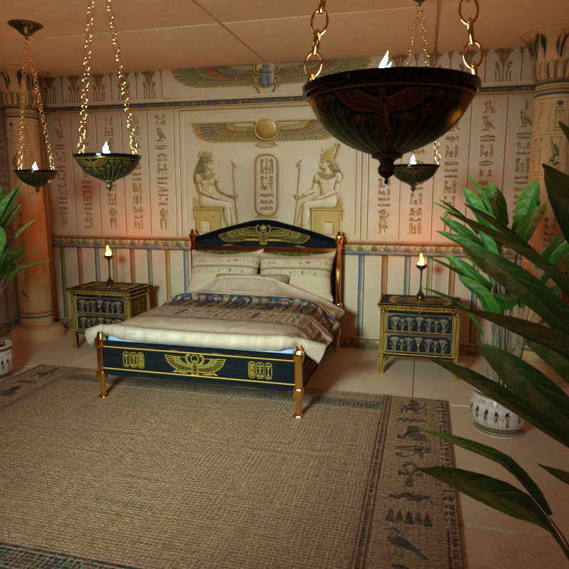 DoctorPervic Egyptian Bedroom