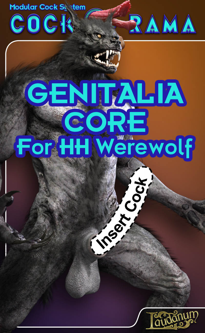Cock-O-Rama Genitalia Core For HH Werewolf