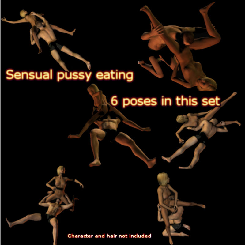 Darkdesire's Pussy Eating Pose Set