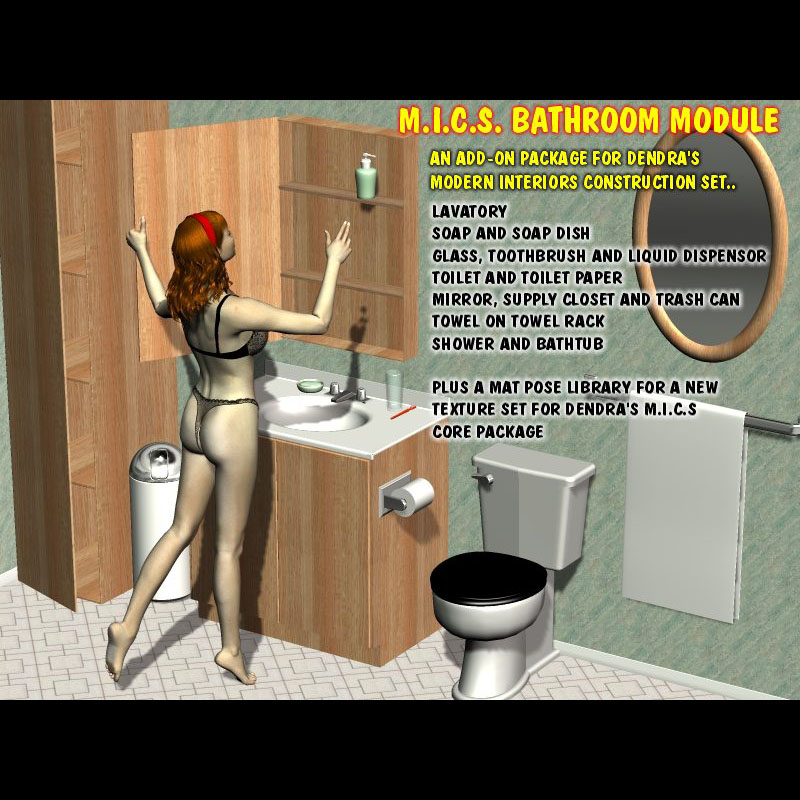Davo's Modern Interiors Construction Set Bathroom Pak!