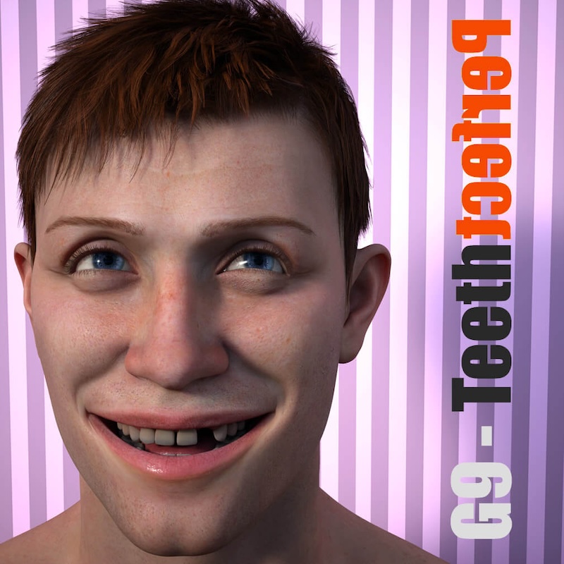 Teeth Perfect for Genesis 9