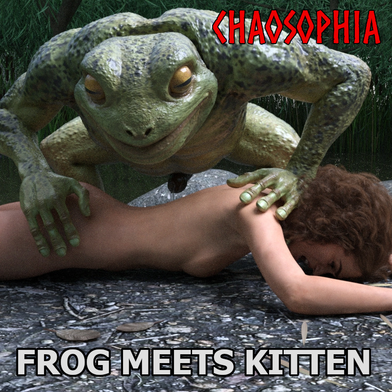 Frog Meets Kitten