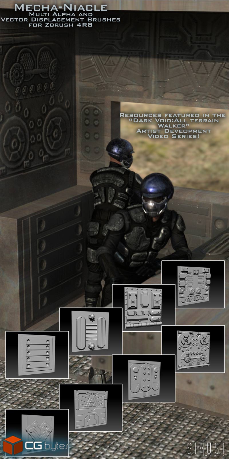 ArtDev Mechaniacle Zbrush Resources 2