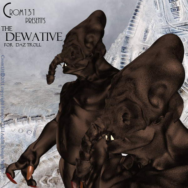 Crom131's The Dewative for Daz Troll