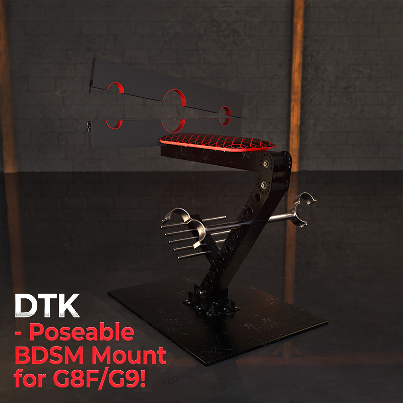 DTK - Poseable BDSM Mount for G8F/G9