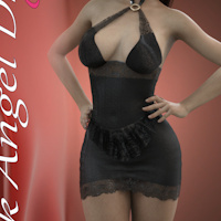 Silk Angel Dress G8F